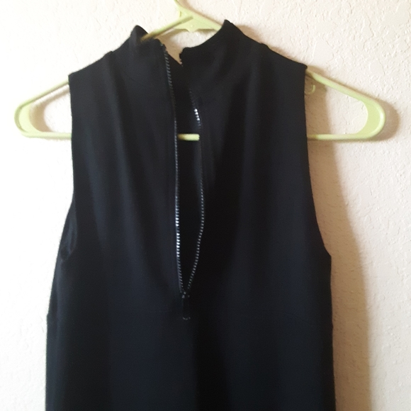 Context black mock neck dress, size PS - Picture 3 of 4